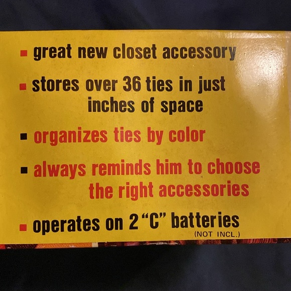 Vintage 1967 Tie Rack-o-mastic - Picture 4 of 4